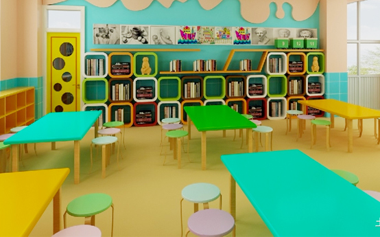幼儿园美术室